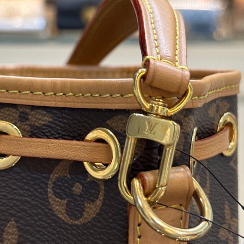 🍓Louis Vuitton路易威登老花Nano neo mini 小水桶單肩斜挎包-27