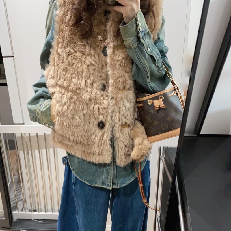 🍓Louis Vuitton路易威登老花Nano neo mini 小水桶單肩斜挎包-53