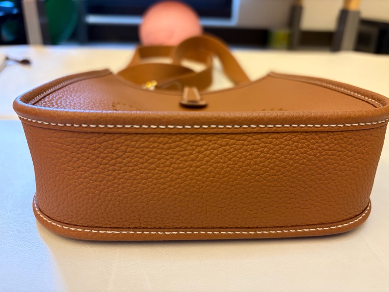 Hermes mini Evelyn 金棕色-2