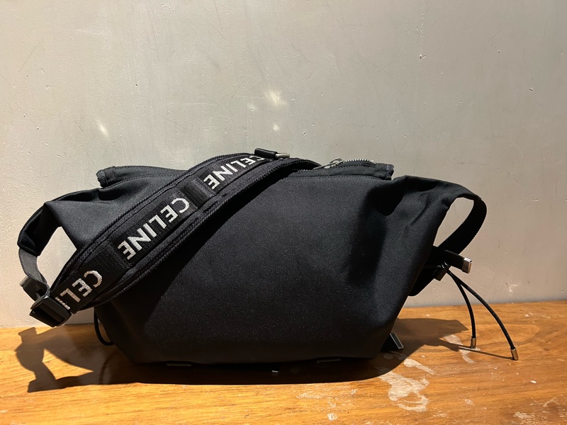 CELINE 郵差袋 登山袋 斜背包 尼龍 MEDIUM MESSENGER TREKKING IN NYLON WITH CELINE PRINT-3