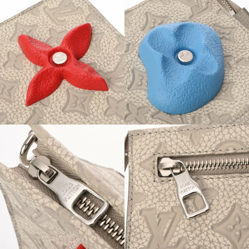 LOUIS VUITTON 路易威登 Monogram 立袋登山 2022 秋冬灰 M81556 女用帆布像全新二手 Ginzo-9