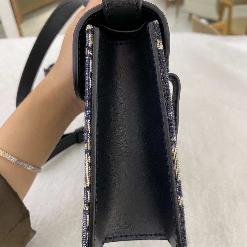 迪奧/Dior oblique老花Elite系列 郵差斜挎單肩包,20年,男女適用 百搭好用,還可以當腰包-3