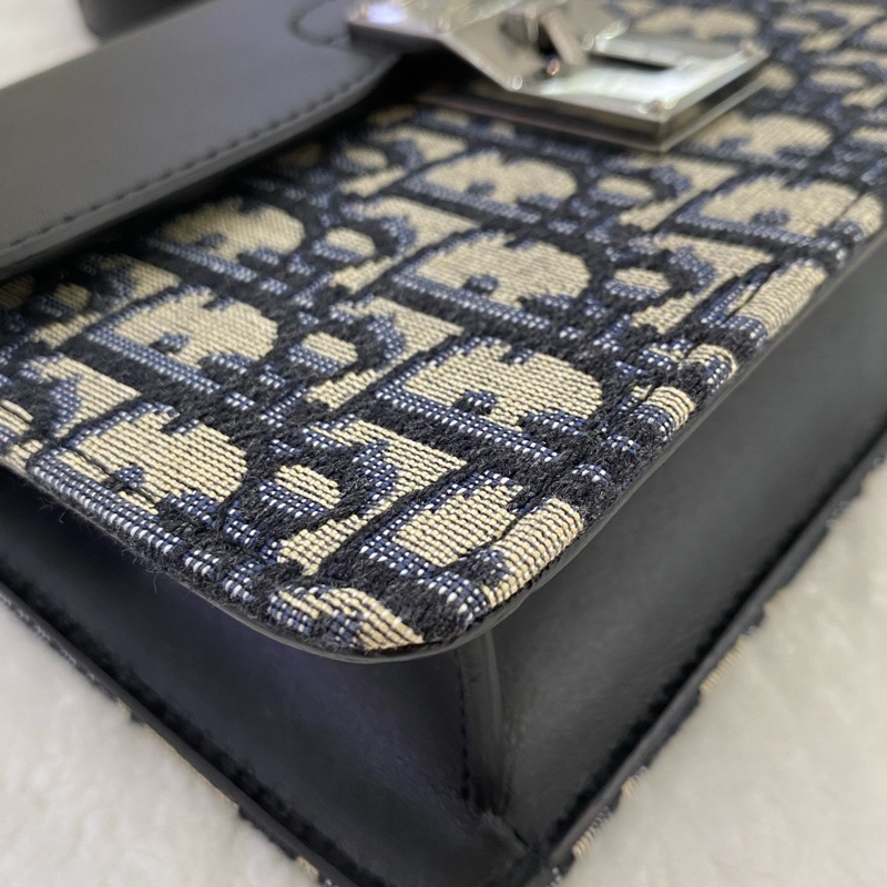 迪奧/Dior oblique老花Elite系列 郵差斜挎單肩包,20年,男女適用 百搭好用,還可以當腰包-6