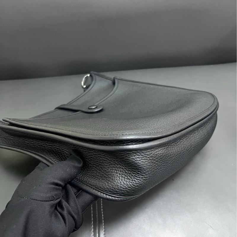 Hermes Evelyne 29 黑銀 伊芙琳-12