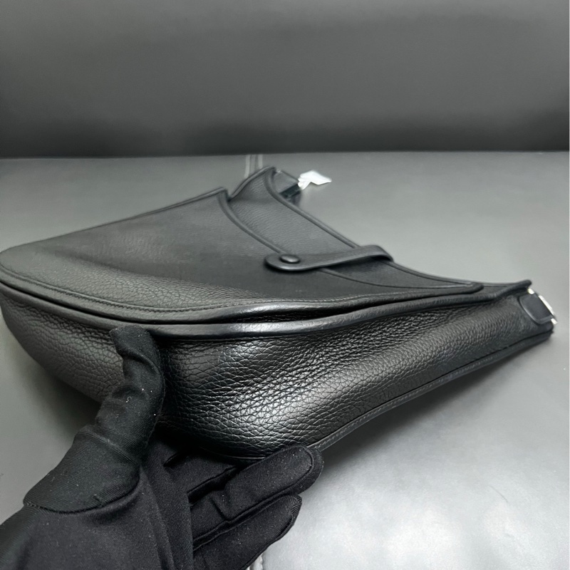 Hermes Evelyne 29 黑銀 伊芙琳-13