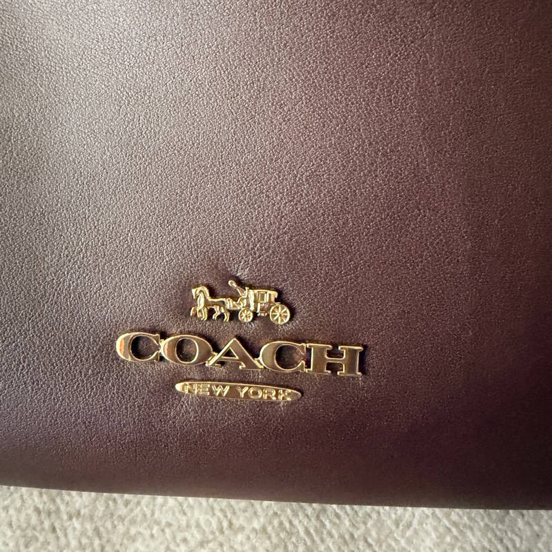 COACH ELLA小號肩背包-IM/濃咖啡色(CDV35)-11