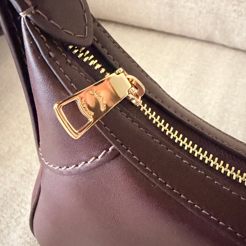 COACH ELLA小號肩背包-IM/濃咖啡色(CDV35)-12