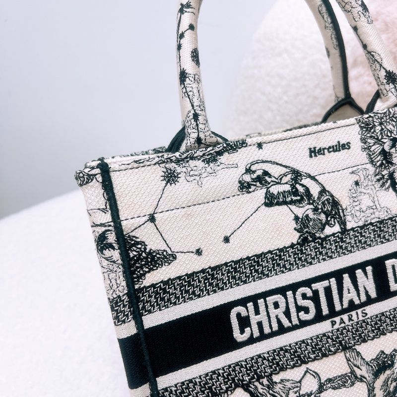 Dior book 黑白星座小號托特-3