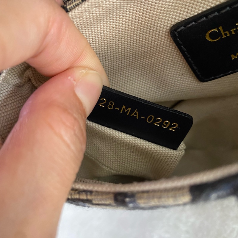 迪奧/Dior saddle經典老花刺繡帆布馬鞍包,22年,尺寸19×15×6cm-9