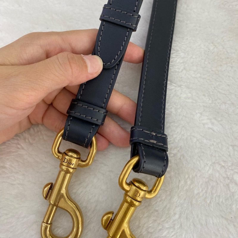 迪奧/Dior saddle經典老花刺繡帆布馬鞍包,22年,尺寸19×15×6cm-10