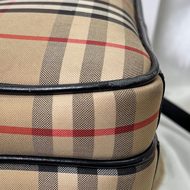 Burberry 經典格紋雙層相機包 尺寸23.5x18x10-9