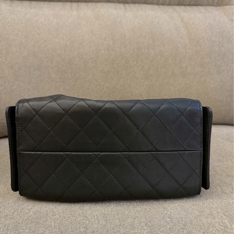 香奈兒25bag小號黑金-5