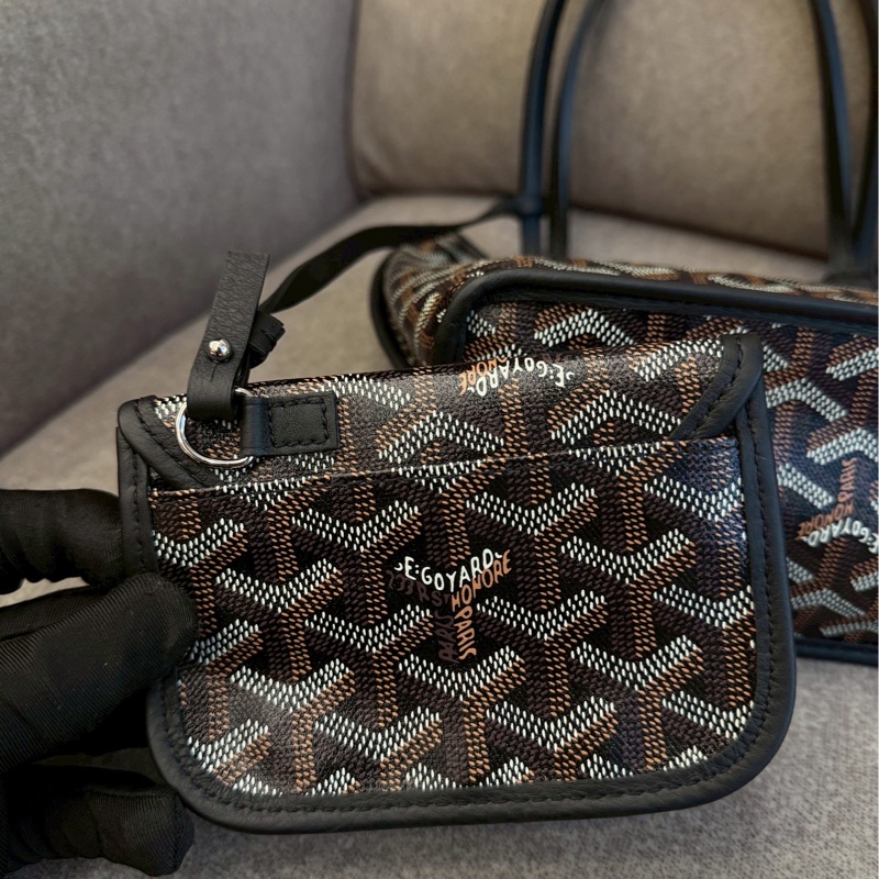 GOYRAD 黑色mini tote-6