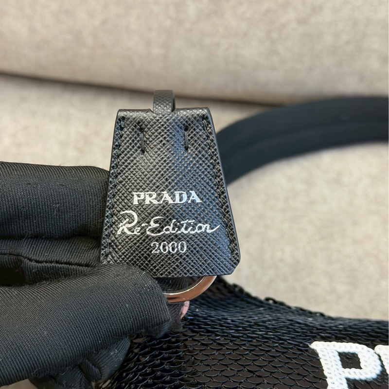PRADA 2000 Hobo亮片手提-6
