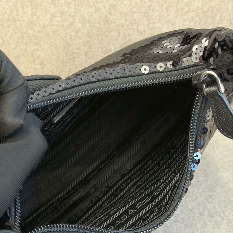 PRADA 2000 Hobo亮片手提-8