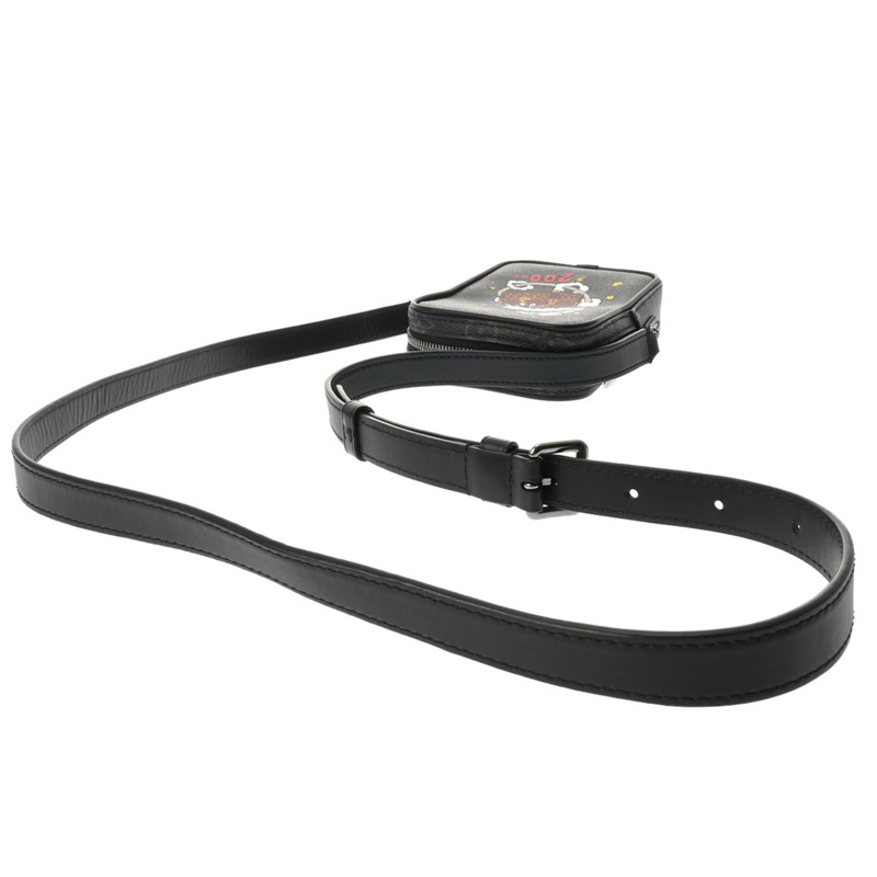 路易威登 (LOUIS VUITTON) Monogram Eclipse Danube PPM Trunk Print 黑色 M45928 男士帆布肩背包 A 級二手 Ginzo-3