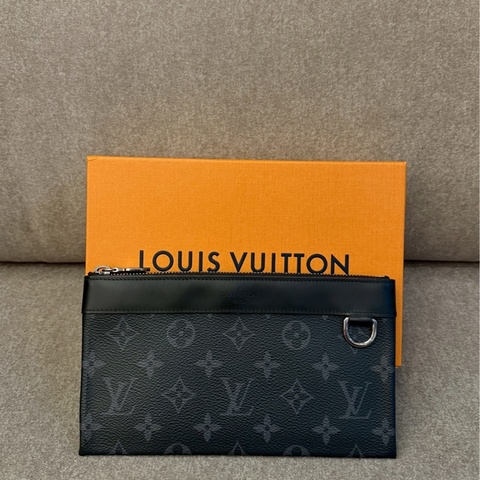 LV黑老花中型卡包