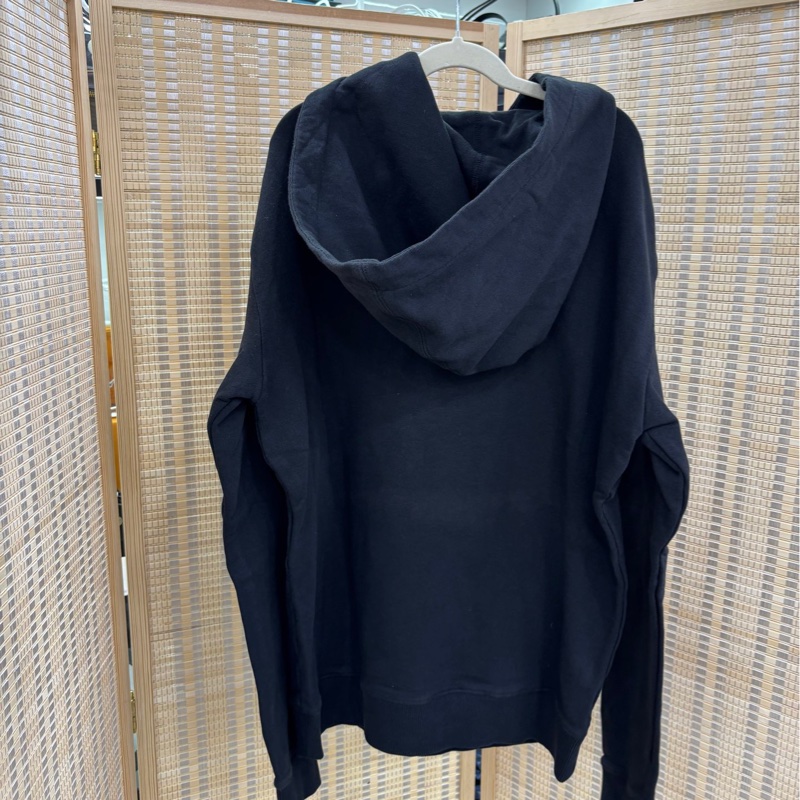 YSL /Saint Laurent聖羅蘭閃粉Logo水洗帽衫衛衣 S碼-1