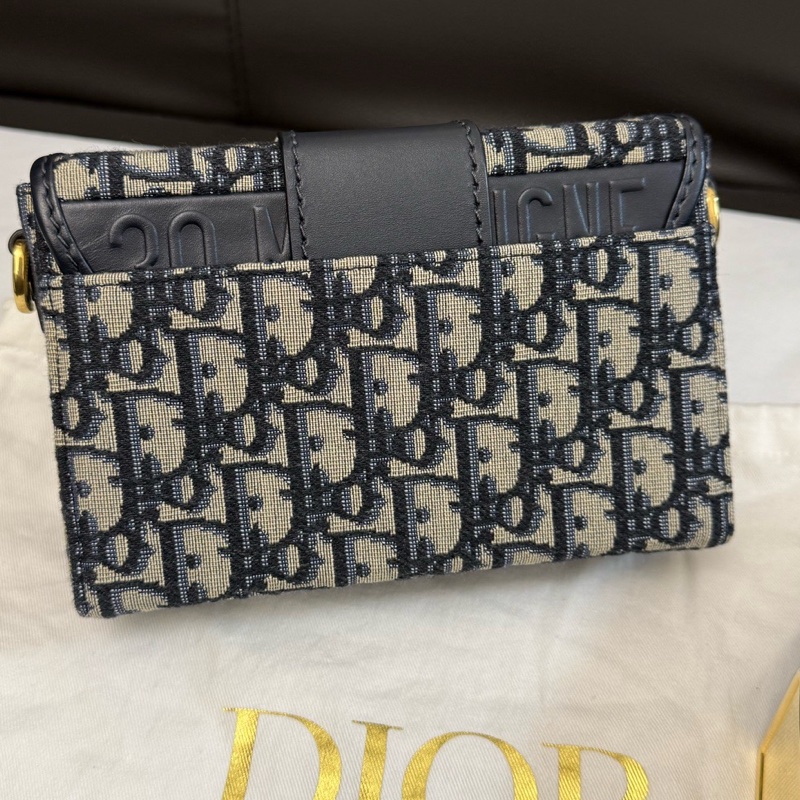 DIOR 迪奧 老花蒙田盒子包 尺寸;17*11.5cm 附件:肩帶 塵袋-1