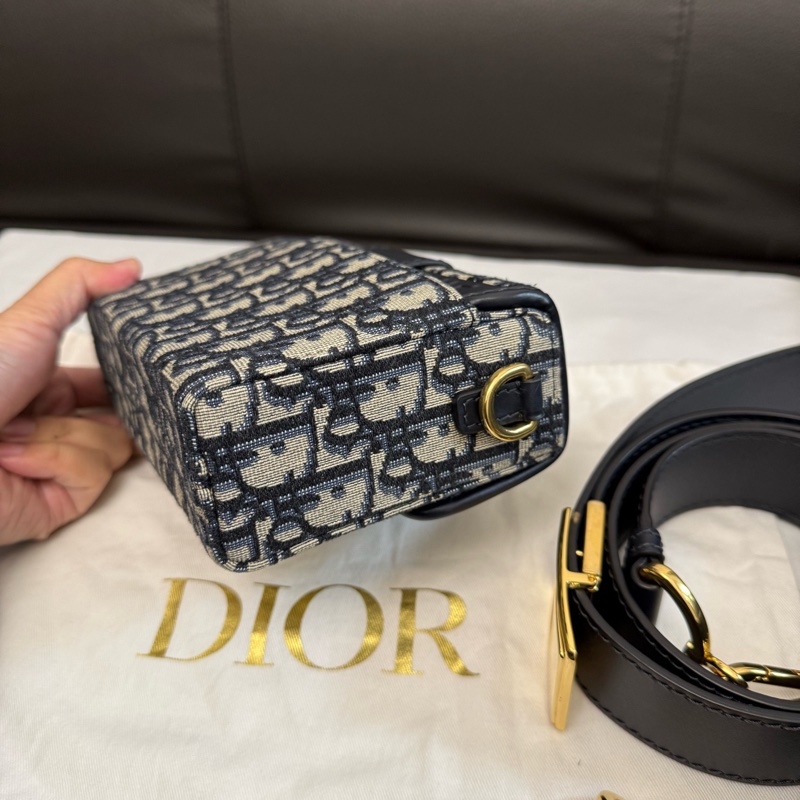 DIOR 迪奧 老花蒙田盒子包 尺寸;17*11.5cm 附件:肩帶 塵袋-3