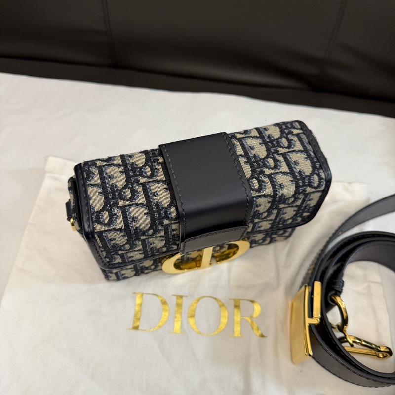 DIOR 迪奧 老花蒙田盒子包 尺寸;17*11.5cm 附件:肩帶 塵袋-5