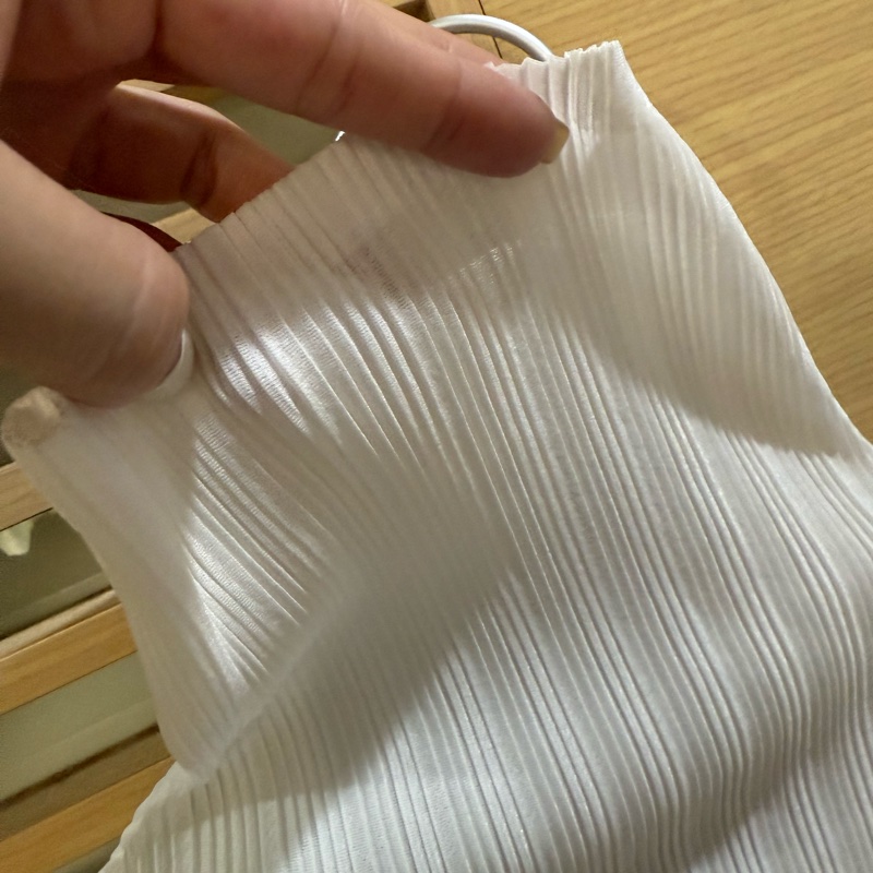三宅ㄧ生 issey miyake 全新 白色上衣PP38FK113 #3-3