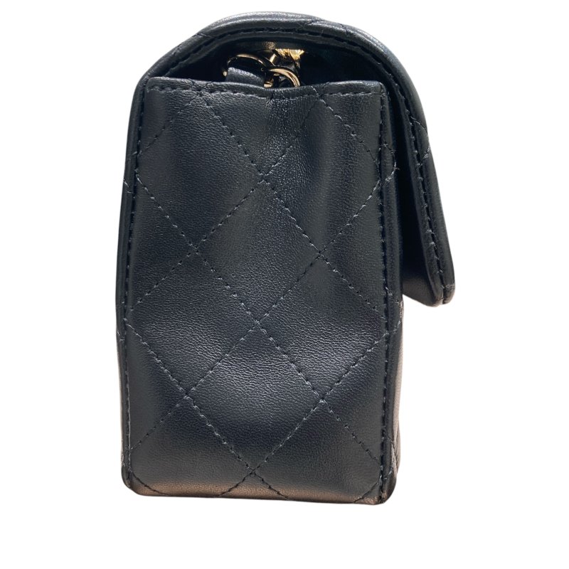 CHANEL 香奈兒 CF20 羊皮 黑色 金釦-2