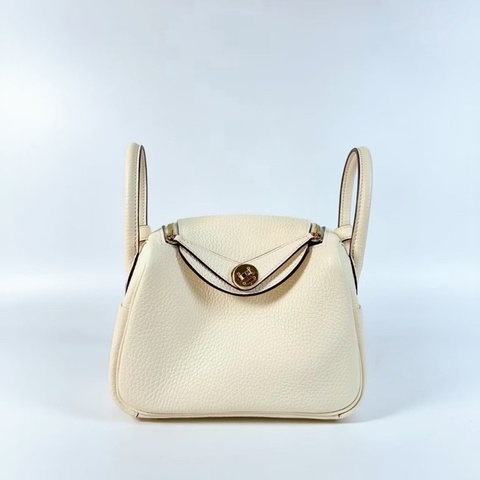 Hermes minilindy 奶油白TC皮