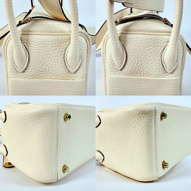 Hermes minilindy 奶油白TC皮-3