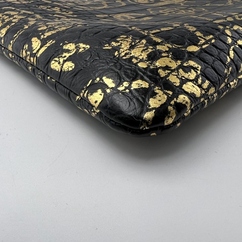 Chanel 2.55 Reissue 塗鴉手拿包-13