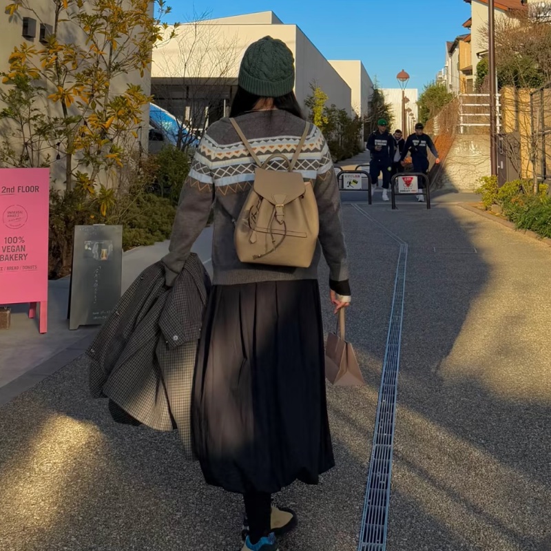 🦣Louis Vuitton路易威登 Montsouris 🐘大象灰牛皮壓紋後背包雙肩包-19