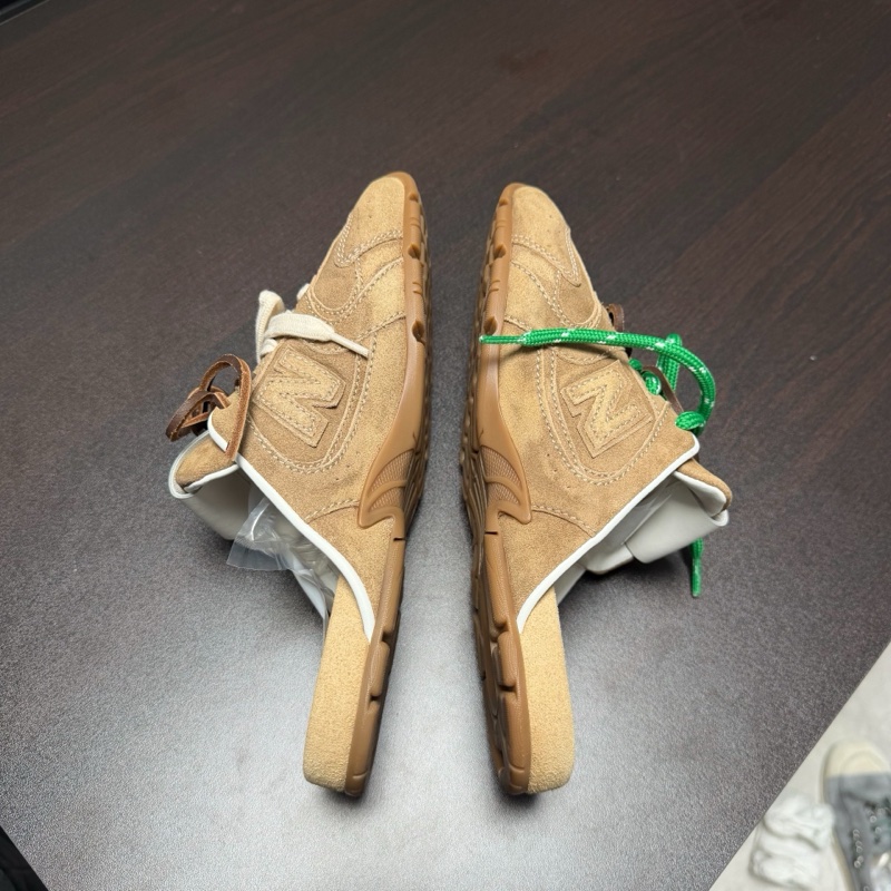 Miumiu nb繆繆聯名 半拖系列 卡其色 36碼-4