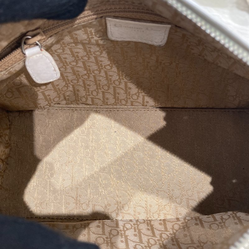 DIOR LADY DIOR 中號 手提包 白色-14