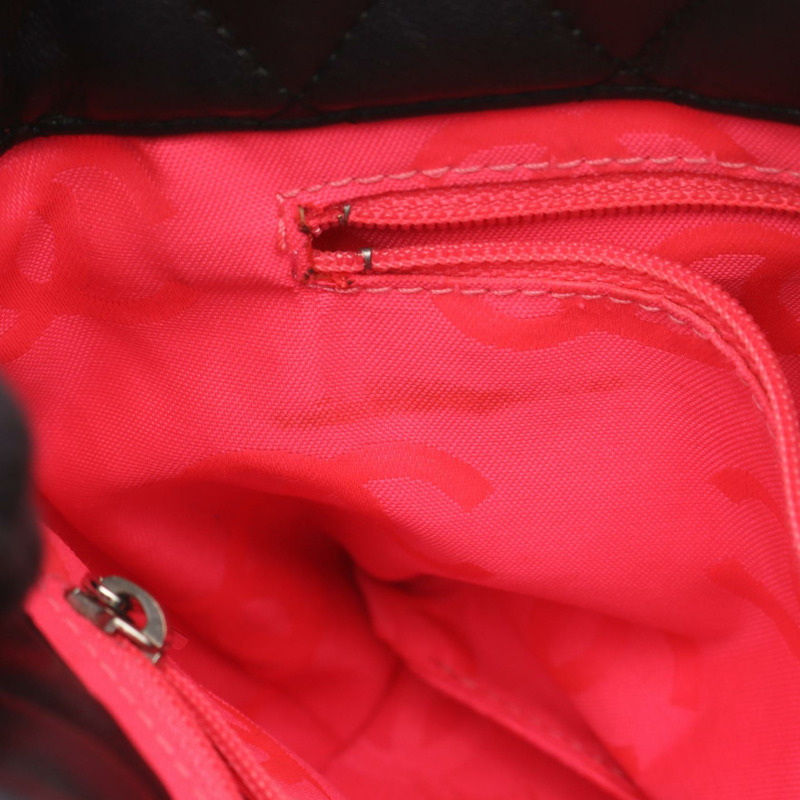 香奈兒 Cambon 系列小號手提包，黑色皮革，二手，女士 Coco CC-5