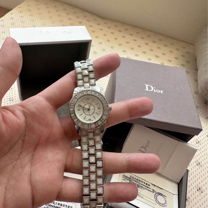 【現省近10萬！】Dior Christal 經典鑲鑽腕錶｜珠寶等級-3