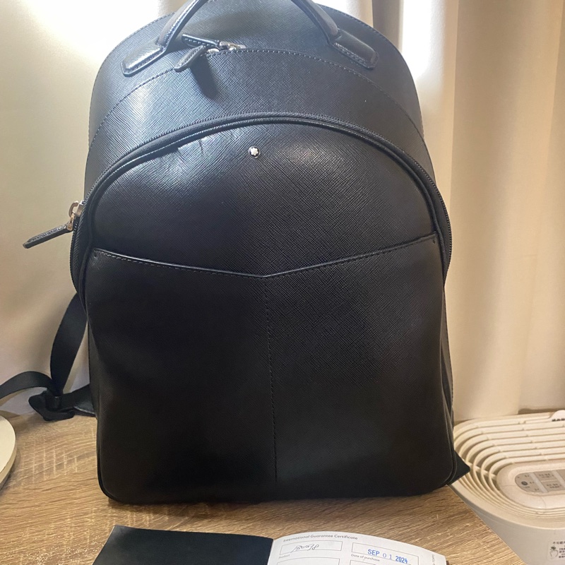 MONTBLANC 130098 萬寶龍 匠心十字紋牛皮(後背包-2