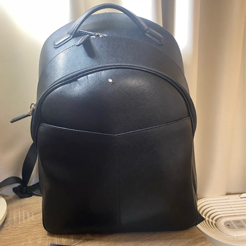 MONTBLANC 130098 萬寶龍 匠心十字紋牛皮(後背包-5
