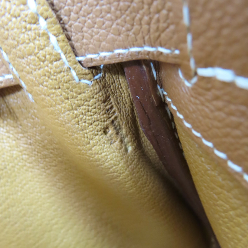 金棕色 Evercolor牛皮 Kelly Messenger PM 肩背包 W刻 銀釦【HERMES 愛馬仕】-4