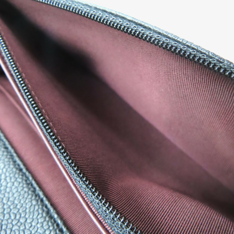 黑色 荔枝紋 牛皮 WOC 肩背包【CHANEL 香奈兒】 A33814-5