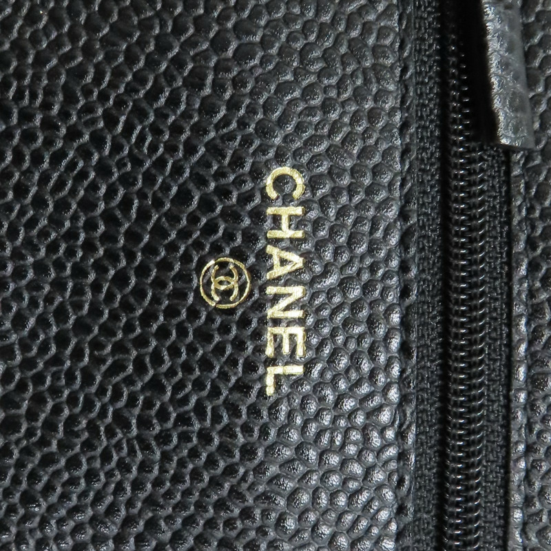 黑色 荔枝紋 牛皮 WOC 肩背包【CHANEL 香奈兒】 A33814-6