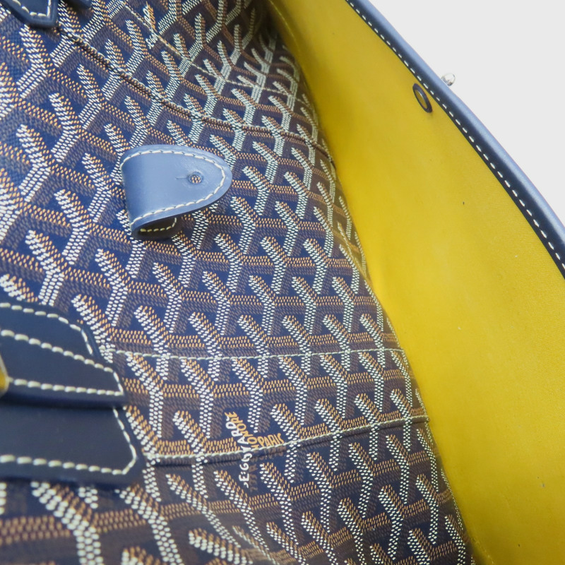 藍色 PVC塗層帆布 Ambassade MM 公事包【GOYARD 高雅德】-2