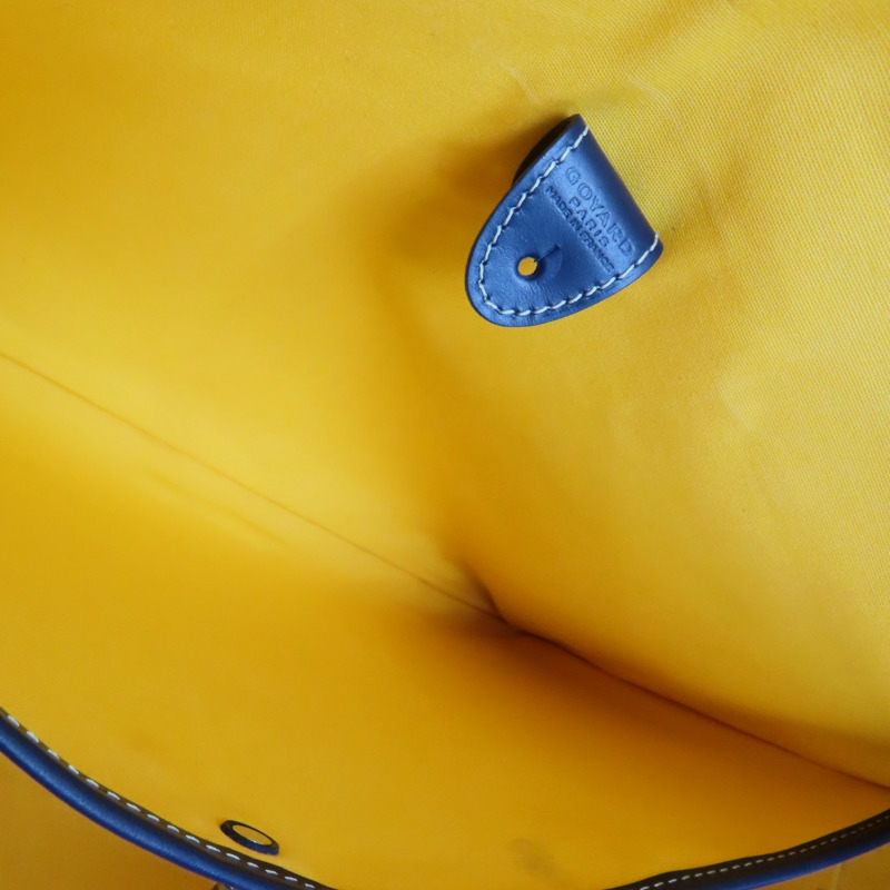 藍色 PVC塗層帆布 Ambassade MM 公事包【GOYARD 高雅德】-4