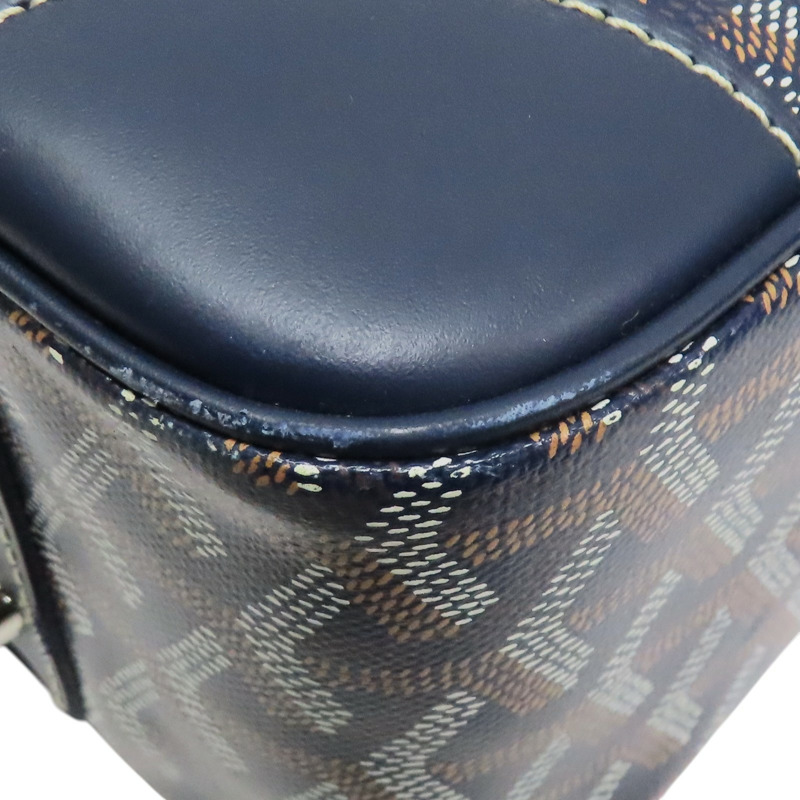 藍色 PVC塗層帆布 Ambassade MM 公事包【GOYARD 高雅德】-10