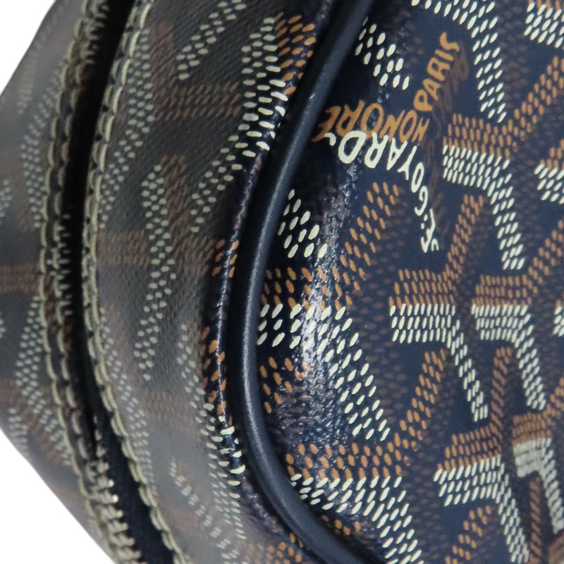 藍色 PVC塗層帆布 Ambassade MM 公事包【GOYARD 高雅德】-11