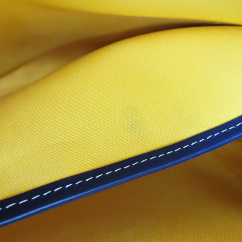 藍色 PVC塗層帆布 Ambassade MM 公事包【GOYARD 高雅德】-12