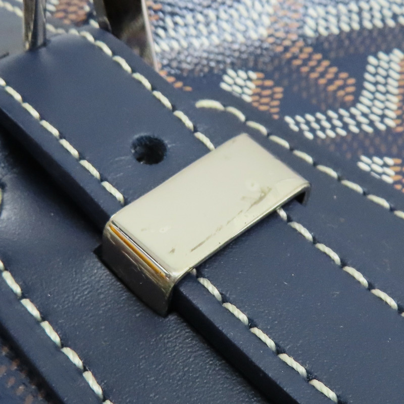 藍色 PVC塗層帆布 Ambassade MM 公事包【GOYARD 高雅德】-15