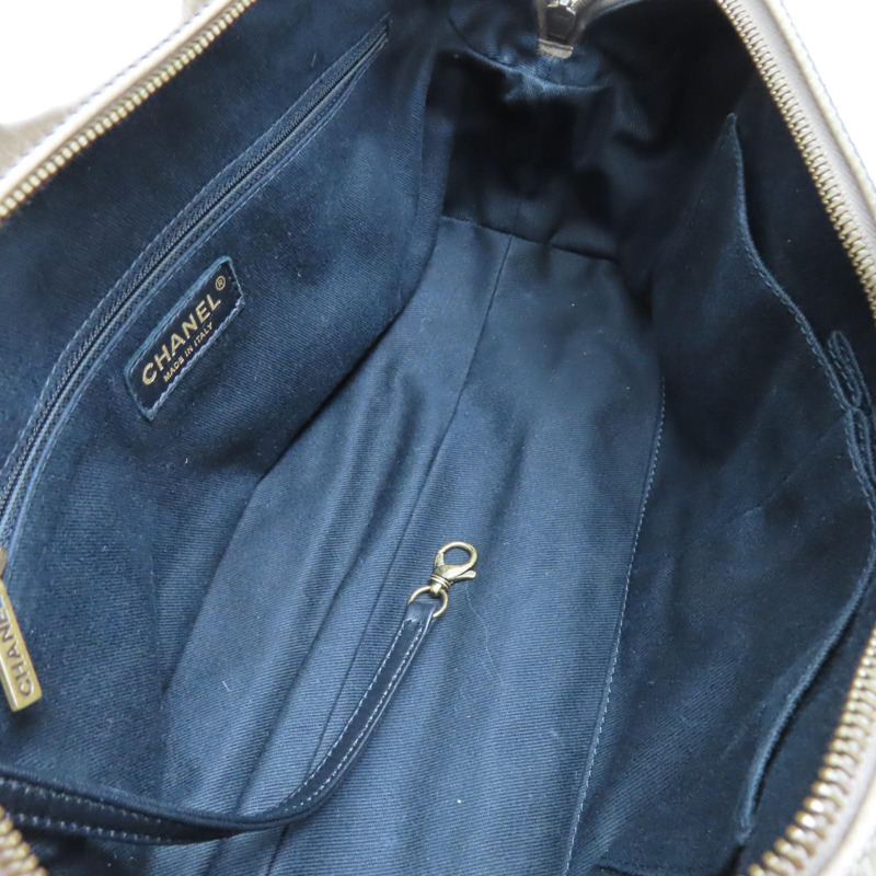 灰棕色 牛皮 肩背包【CHANEL 香奈兒】-2