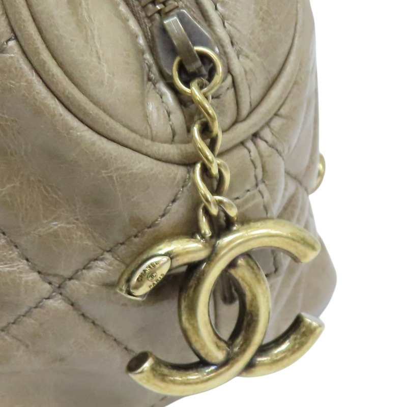 灰棕色 牛皮 肩背包【CHANEL 香奈兒】-8