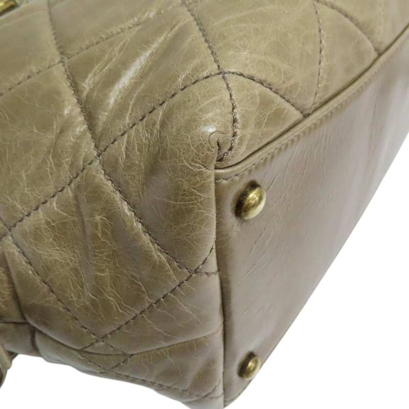 灰棕色 牛皮 肩背包【CHANEL 香奈兒】-13