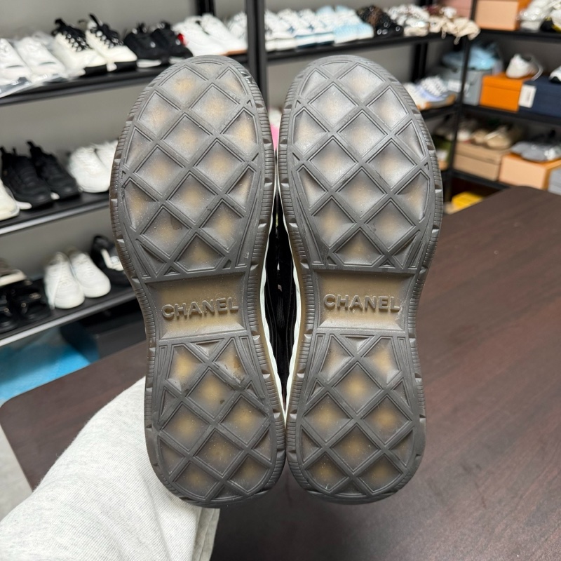 Chanel香奈兒氣墊運動鞋 黑色 42碼-7
